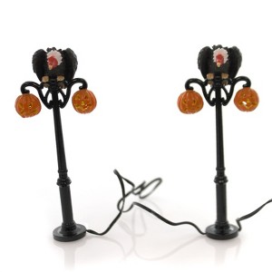 Department 56 Accessory 4.25 In Gothic Street Lamp Halloween , Halloween Vulture Pumpkin (PC) - 1 of 3