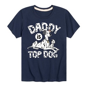 Boys' - 101 Dalmatians - Daddy Is Top Dog Short Sleeve Graphic T-Shirt - 1 of 4