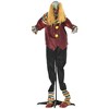 Outsunny 70.75" Life Size Outdoor Halloween Decorations Circus Clown, Animated Prop Animatronic Decor with Sound and Motion Activated, Light Up Eyes - 4 of 4
