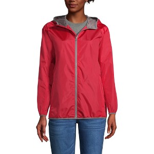 Lands' End Unisex Full Zip Windbreaker Jacket - 1 of 4