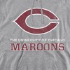 University of Chicago Official Maroons Logo Adult Pull-Over Hoodie - 2 of 4