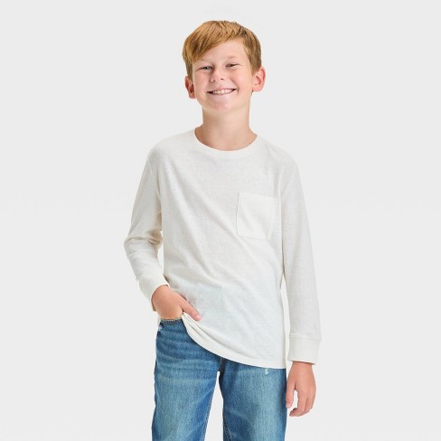 Boys long sleeve tees best sale