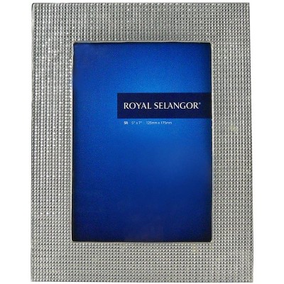 Royal Selangor Hand Finished Mirage Collection Pewter Mesh Photo Frame (5R) Gift