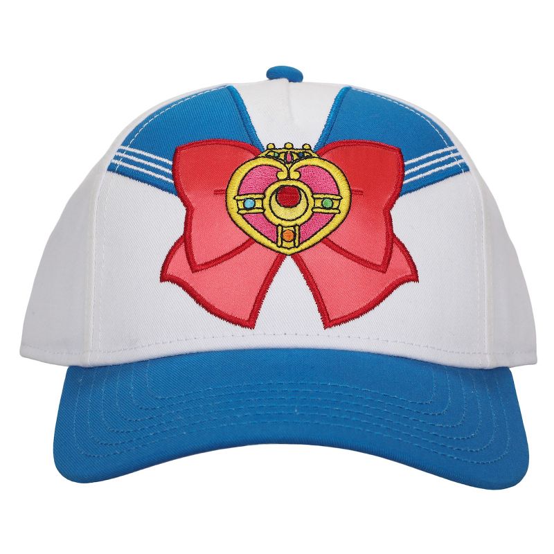 Sailor Moon Sailor Scout Cosplay White Baseball Cap, 2 of 7