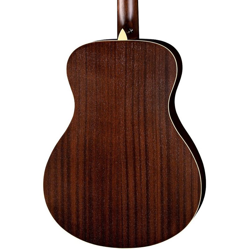 Luna Art Vintage Folk Solid Top Left-Handed Acoustic Guitar Distressed Vintage Brownburst, 2 of 6