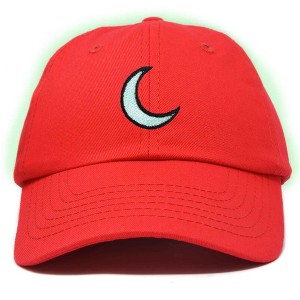 Dalix Moon Embroidered Crescent Astronomy Night Cotton Dad Hat Baseball Cap Adjustable Womens - 1 of 4