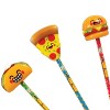 Squishy Snack Pens (3 Pack) - Stress Relief Fidget, Taco, Burger, Pizza Fun Designs, Black Ink (Approx. 8 Inch) - 2 of 4