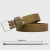 Anna-Kaci Women's Nylon Web Belt with Silver Buckle - 3 of 3