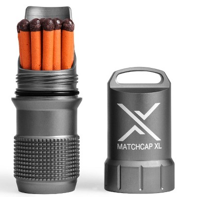 Exotac MATCHCAP XL Waterproof Match and Striker Case