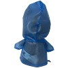 Doll Clothes Superstore Rainy Day Ready: Blue Water-Repellent Hooded Raincoat for 17.5 cm Labubu Dolls - 4 of 4