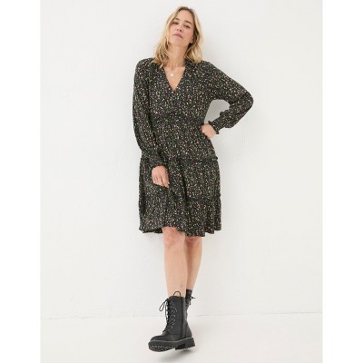 FatFace Women's Ivana Ditsy Marks Jersey Dress