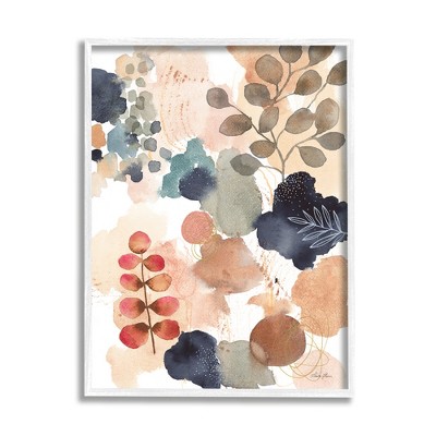 Stupell Industries Abstract Botanical Shape Collage Modern Boho Painting