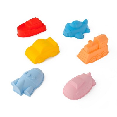 6ct Sand Molds Vehicles - Bullseye's Playground™