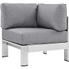Modway Shore Outdoor Patio Aluminum Corner Sofa - 2 of 4
