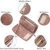 Acoinel Leather Zip Around Wallet with Wristlet Strap - 3 of 4