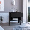 Depot E-Shop Nightstand 22"H, One Drawer, One Open Shelf - 2 of 4