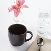 17oz Earthenware Houlton Mug Black - Threshold™: Traditional Coffee Cup, Dishwasher & Microwave Safe, 1 Piece - image 2 of 3