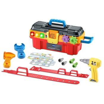  Black + Decker 71382 Jr. Mega Power N' Play Workbench with  Realistic Sounds! - 52 Tools & Accessories : Toys & Games