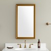HomeRoots 53" Gold Framed Bathroom Vanity Mirror - 2 of 4