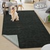 Machine Washable Low Pile Area Rug with Non-Slip Backing, Soft Foldable Solid Modern Carpet, Ideal for Bedroom, Living Room, Home, and Office. - 3 of 4