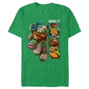 Men's Teenage Mutant Ninja Turtles Bring It Sketch Portraits T-Shirt - 1 of 3