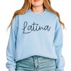 Embroidered Latina Cursive - Women's Graphic Sweatshirt - 3 of 4
