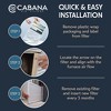 Cabana Air Filters 6 Pack Home HVAC Furnace Air Filters, Capture Unwanted Particles with Pleated Design, MERV 8, 20 x 24 x 1, White - 3 of 4