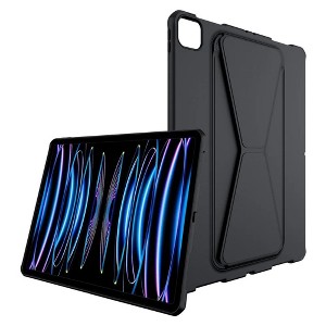 Itskins - Spectrum_r Stand Case For  Ipad Pro 12.9 (2022) - Black - 1 of 4