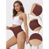 Allegra K Women's High-Waisted Tummy Control Invisible Stretchy Comfortable Thong - 3 of 4