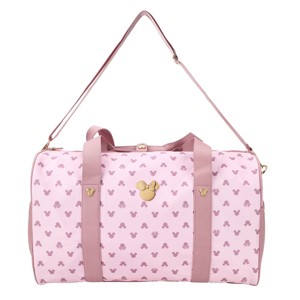 Disney Minnie Mouse Ears Pink 18" Duffle Bag - 1 of 4