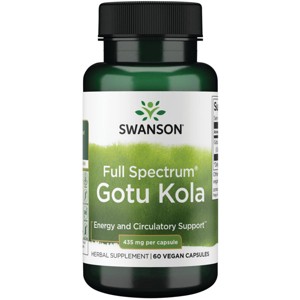 Swanson Full Spectrum Gotu Kola 435 mg 60 Caps. - 1 of 2