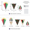 Big Dot of Happiness Happy Kwanzaa - DIY Party Pennant Garland Decoration - Triangle Banner - 30 Pieces - 3 of 4