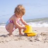 Spielstabil 3 Pack Small Sand Pails (1 Red, 1 Blue, 1 Yellow Beach Bucket) - Each Holds 1.5 Liters - Made in Germany - 3 of 4