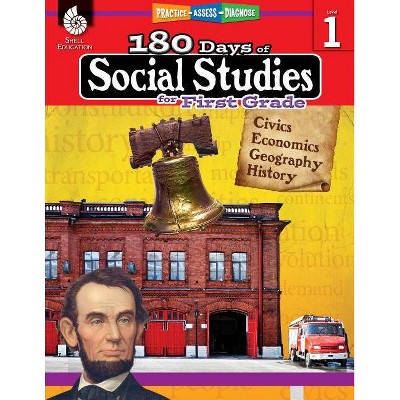 180 Days of Social Studies for First Grade - (180 Days of Practice) by  Kathy Flynn (Paperback)