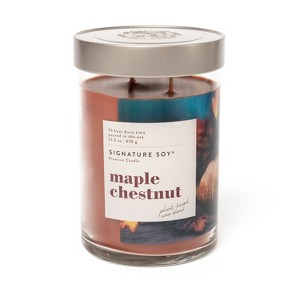 Storied Home Signature Soy Lidded Fall Scented Candle - 1 of 4