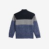 X RAY Boy's Full Zip Mock Neck Sweater With Fleece Lining - 2 of 3