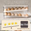 Auto Rolling Fridge Egg Organizer, Space Saving Eggs Dispenser for Refrigerator Storage, Home Egg Holder - 4 of 4