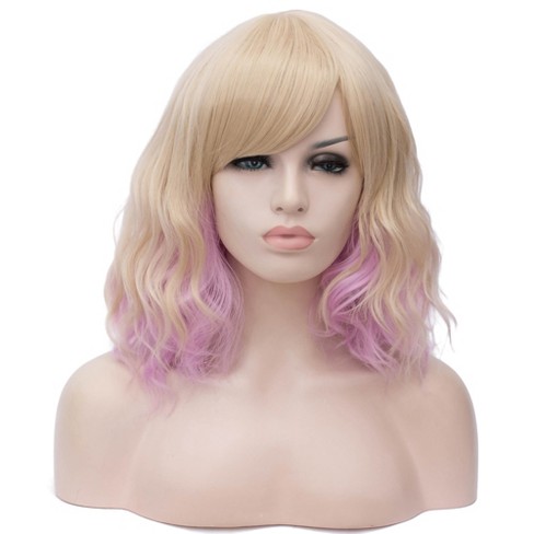 Unique Bargains Curly Wig Wigs for Women 14