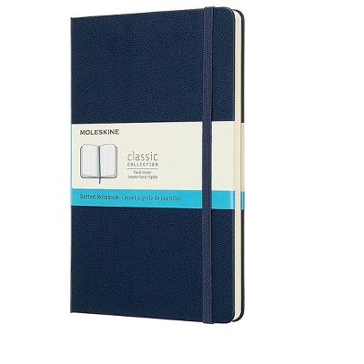 Moleskine Large Dotted Blue Sapphire Hard Cover 715437