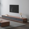 POVISON Modern Wood Black TV Stand, Rectangular Media Console with 4 Drawers ,78.74" Fully-Assembled - 3 of 4