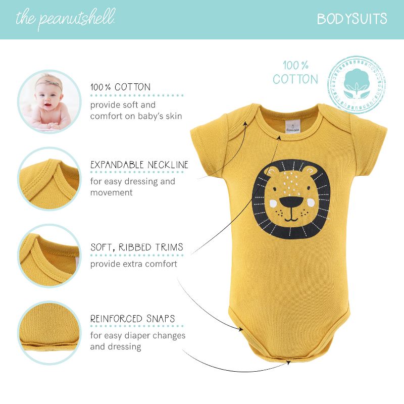 The Peanutshell King of the Jungle 16-Piece Baby Clothes, Layette Gift Set, 0-3 Months, 4 of 8