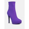 Patotie Lycra High Heel Ankle Boots - 2 of 4