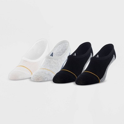All Pro Women's Ultralight 3+1 Bonus Pack Low Liner Athletic Socks - Black/White/Heather Gray 4-10