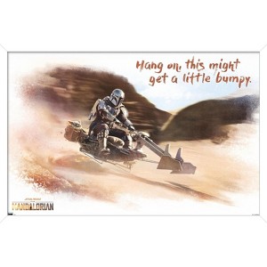Trends International Star Wars: The Mandalorian - Ride Framed Wall Poster Prints - 1 of 4