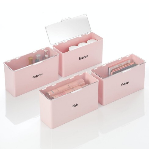 Mdesign Plastic Cosmetic Vanity Storage Organizer Box : Target