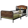 EMPIRE DIGLABS Twin Size Metal Platform Bed Frame with Storage & Upholstered Headboard, Black - 4 of 4