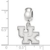 Black Bow Jewelry Sterling Silver Kentucky Wildcats NCAA Bead Charm - 4 of 4