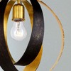 Crystorama Lighting Luna 1 - Light Chandelier in  English Bronze/Antique Gold - 3 of 4