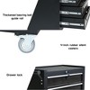 Lirago 5 Drawer Tool Chest Cabinet with Brake Wheels and Lock for Garage Workshop Storage Black - 4 of 4