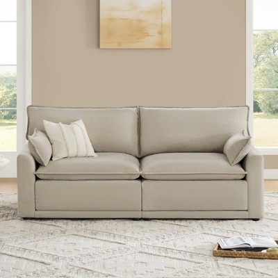Spruce & Spring Modular Couch Oversized Sectional Sofa for Living Room